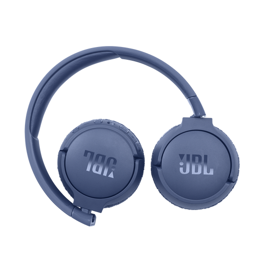 JBL Tune 660NC - Blue - Wireless, on-ear, active noise-cancelling headphones. - Detailshot 2